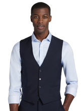 X-Fit Slim Fit Premium Wool Blend Suit Vest