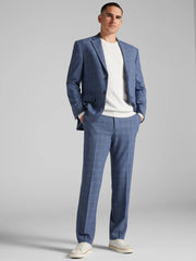 Modern Fit Plaid Suit