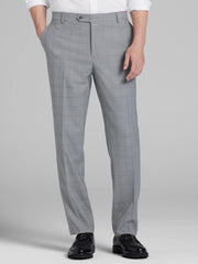 Classic Fit Wool Blend Plaid Suit Pants