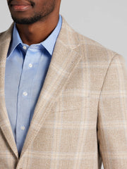Classic Fit Plaid Sport Coat