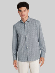 CHILLFLEX Modern Fit 4-Way Stretch Button Up Shirt
