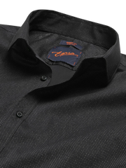 Skinny Fit Dot Dress Shirt