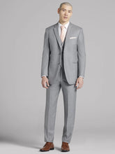 Gray Notch Lapel Suit