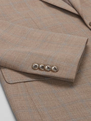 Classic Fit Plaid Suit