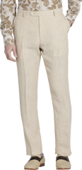 Modern Fit Linen Suit Pants