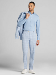 Skinny Fit Solid Dress Shirt