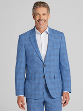 Classic Fit Plaid Suit Jacket