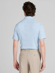 Slim Fit Short Sleeve Dress Shirt