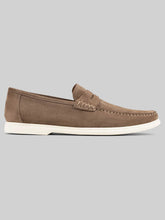 Clive Moc Toe Suede Penny Loafers