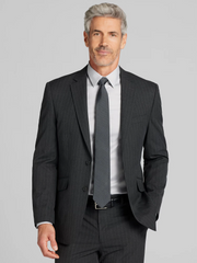 Modern Fit Stripe Suit