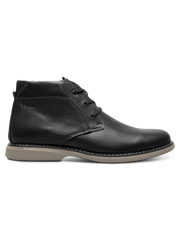Otto Leather Lace-up Plain Toe Chukka Boots