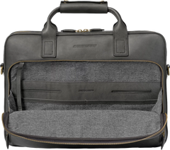 Leather Work Briefcase Laptop Bag
