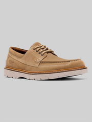 Weltridge Casual Moc Toe Suede Oxfords