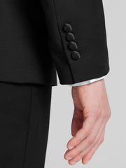 Slim Fit 100% Wool Shawl Lapel Tuxedo