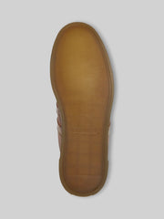 Lighthouse Leather Plain Toe Lace-up Sneakers