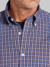 Modern Fit Plaid Button Up Shirt