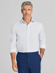 Modern Fit Mini Grid Dot Dress Shirt