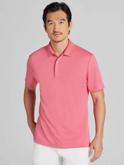 Regular Fit Airflux Solid Mesh Golf Polo
