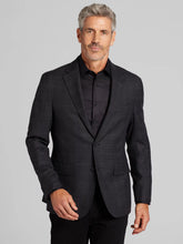 Classic Fit Premium Wool Blend Plaid Sport Coat