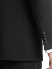 Slim Fit 100% Wool Notch Lapel Tuxedo Jacket