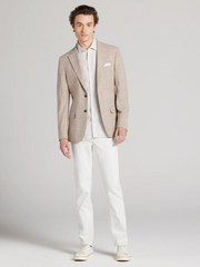 Slim Fit Plaid Sport Coat