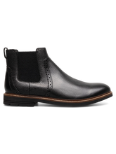 Otis II Leather Plain Toe Chelsea Boots