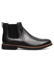 Otis II Leather Plain Toe Chelsea Boots