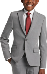 Boys Slim Fit Notch Lapel Suit