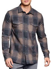 Modern Fit Button Up Shirt