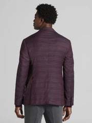 Modern Fit Plaid Sport Coat
