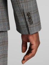 Classic Fit Plaid Suit Jacket