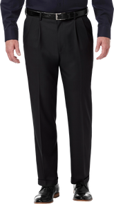 Premium Comfort Classic Fit Pleat Front Pant
