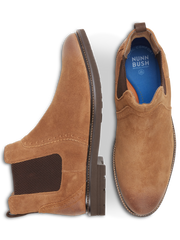 Otis II Suede Plain Toe Chelsea Boots