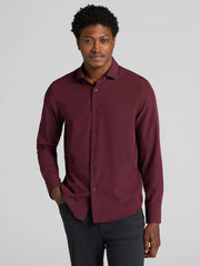 Modern Fit 4-Way Stretch Button-Up Shirt