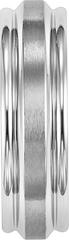 7mm Round Edge Beveled Stainless Steel Band