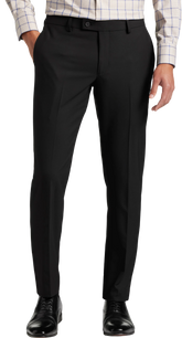Skinny Fit 2-Way Stretch Suit Pants