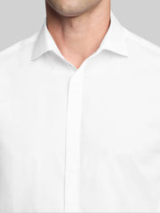 Slim Fit French Cuff Formal Dress Shirt