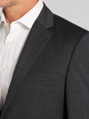 Classic Fit Premium Wool Blend Check Suit