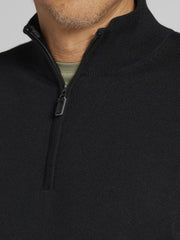 Merino Wool 1/4 Zip Sweater