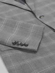 Modern Fit Plaid Suit