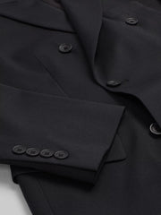 Modern Fit Premium Wool Blend Double Breasted Suit