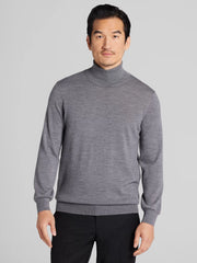 Modern Fit Merino Wool Turtleneck Sweater