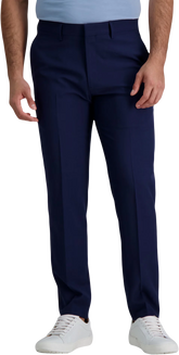 Smart Wash® Repreve® Slim Fit Flat Front Suit Pants