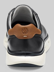 Reactivate U-Throat Full Grain Leather Lace-Up Sneakers
