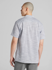 Modern Fit 100% Cotton Short Sleeve Camp Shirt