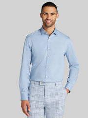 Skinny Fit Solid Dress Shirt