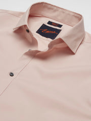 Skinny Fit Solid Dress Shirt
