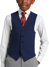 Boys Slim Fit Suit Vest
