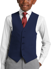 Boys Slim Fit Suit Vest