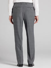Classic Fit Plaid Suit Pants